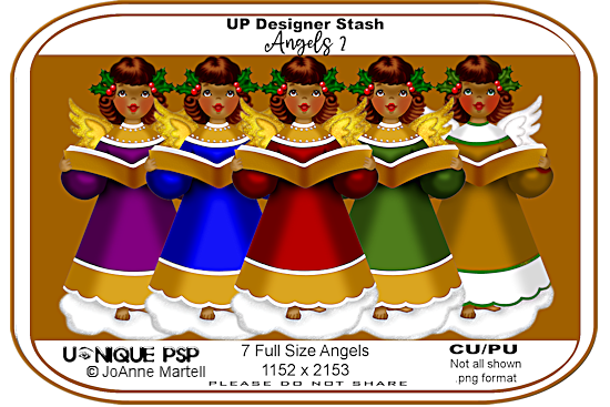 UP Designer Stash Angels II - Click Image to Close